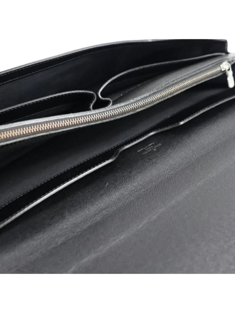 Louis Vuitton Robusto 1 Business Bag Leather Ardoise Black Hardware
